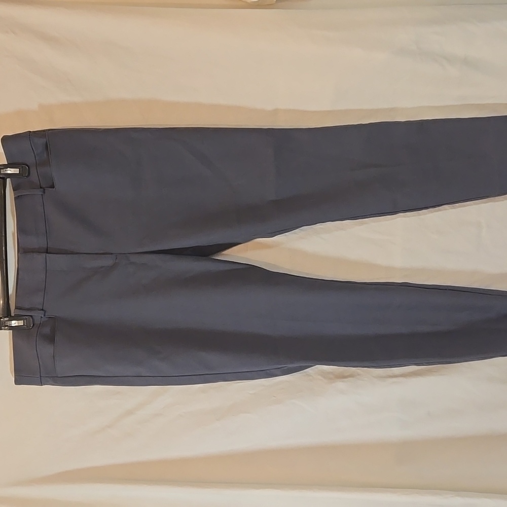 LOFT Gray Slim Ponte Ankle Pants